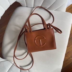 Small Telfar Shopping Bag - Tan